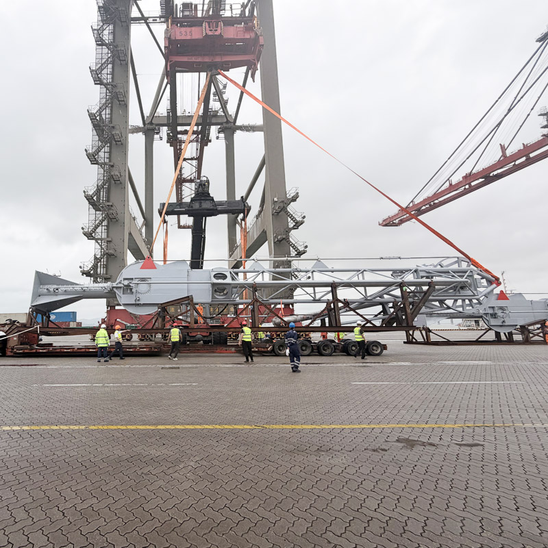 Important oversize cargo operation